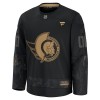 Maillot de Hockey Ottawa Senators Personnaliser Fanatics Military Appreciation Practice 2024-25 Noir - Homme